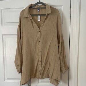 Old Navy Beige Casual Shirt